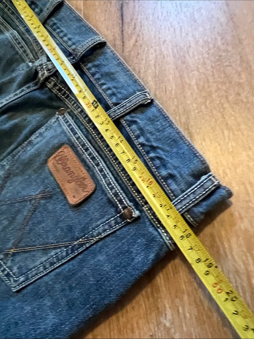 Wrangler Retro Relaxed Boot Men’s 36x36 Blue Jeans - Picture 5 of 11